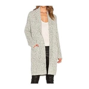 RR Vince Shawl Collar Car Coat - Merino Wool Blend Gray Sz XS/S